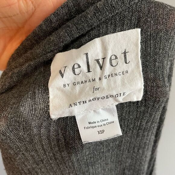 Anthropologie Velvet by Graham & Spencer Chrissy Tunic Dress || SZ XSP - Picture 4 of 11